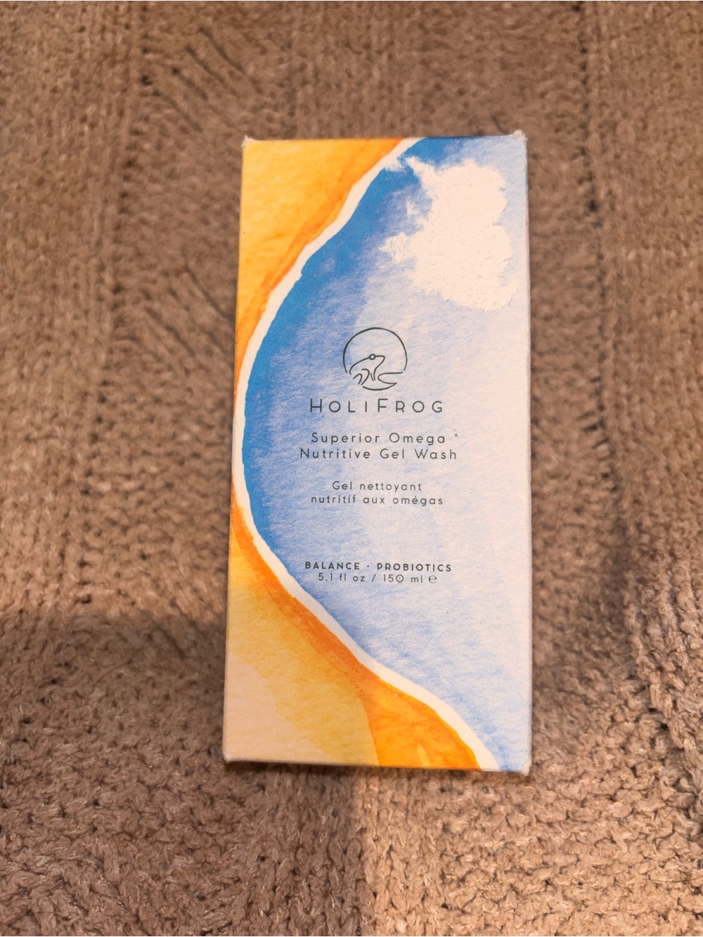 HoliFrog Superior Omega Nutritive Gel Wash 5.1 oz NIB but Expired